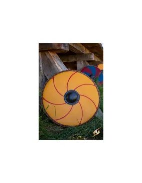 Escudo Vikingo Gastir para LARP (Amarillo)